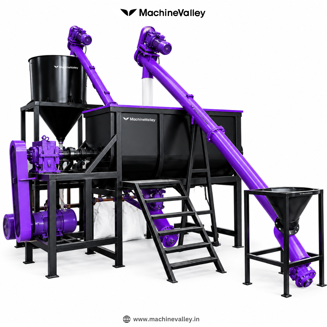 Semi-Automatic Tile Adhesive Plant